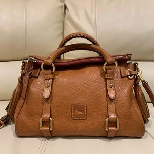 Florentine Vachetta Small Pebble Leather Satchel